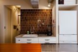 日式风格白色厨房橱柜装修实景图